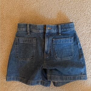 Madewell Blue Jean Shorts